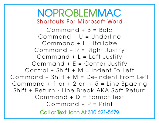 shortcut for caps mac word